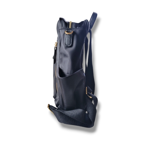 Haute Hippie | NWOT Chic Black Trendy Spacious Nylon Backpack - Picture 5 of 15